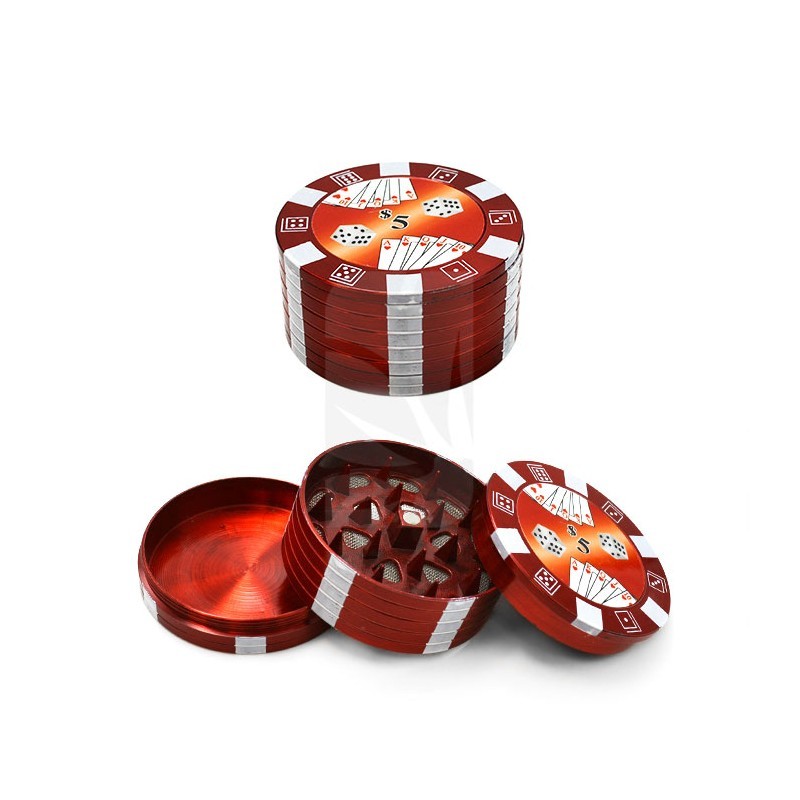 Comprar Grinder Fichas de Poker con polinizador ♠♥♦♣