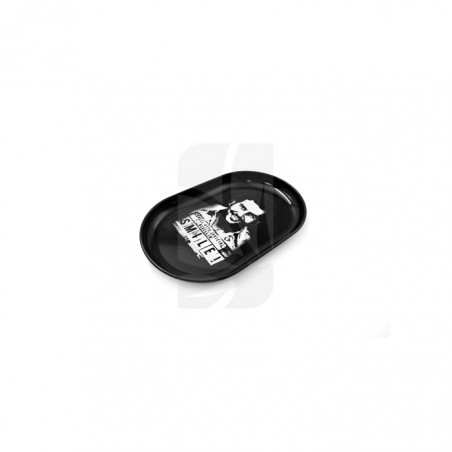 Bandeja de metal SMILE 13 x 8 cm.