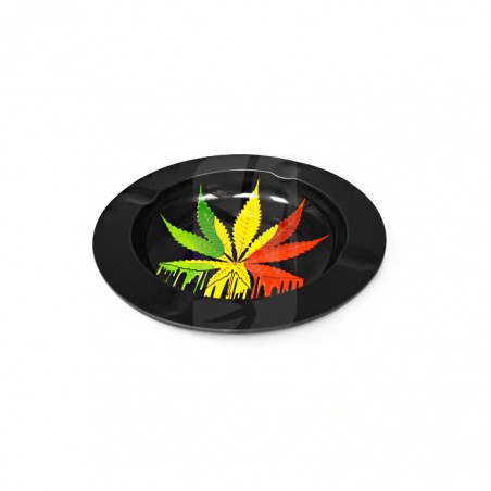 Melting Leaf Metal Ashtray