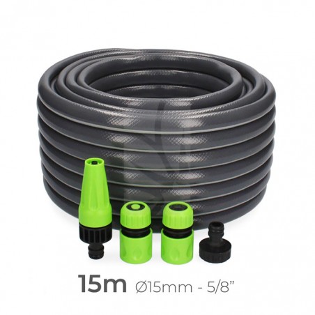 COMPRAR Kit Manguera Jardín PVC C/ Accesorios