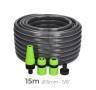 Kit Tubo da Giardino in PVC con Accessori