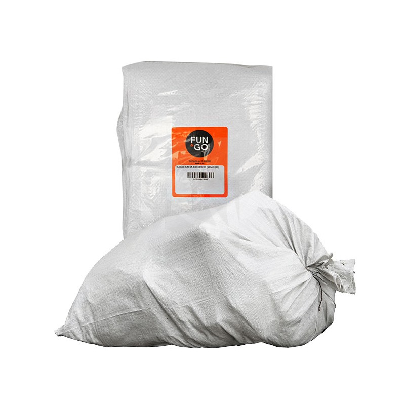 Pack 10 Stk. Raffiasack 60 x 100 cm