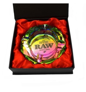 Cenicero RAW Rainbow de Cristal de colección