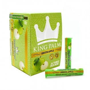 Caja de Green Apple de Single Mini Tube de King Palm