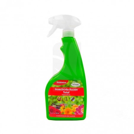 INSECTICIDA ACCION TOTAL 750 ML VITHAL GARDEN