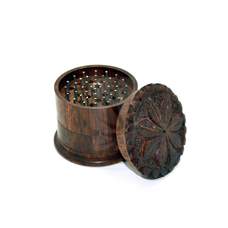 Grinder a Bastoncino Rosa Grande Inciso