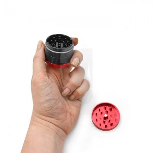 4-teiliger Amsterdam Aluminium-Grinder 38 mm