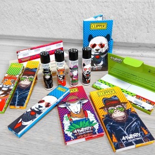 RYO 420 Cool Animals K.S. Rolling Paper + Tips 🐼