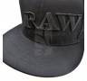 RAW Flat Brim Logo Cap