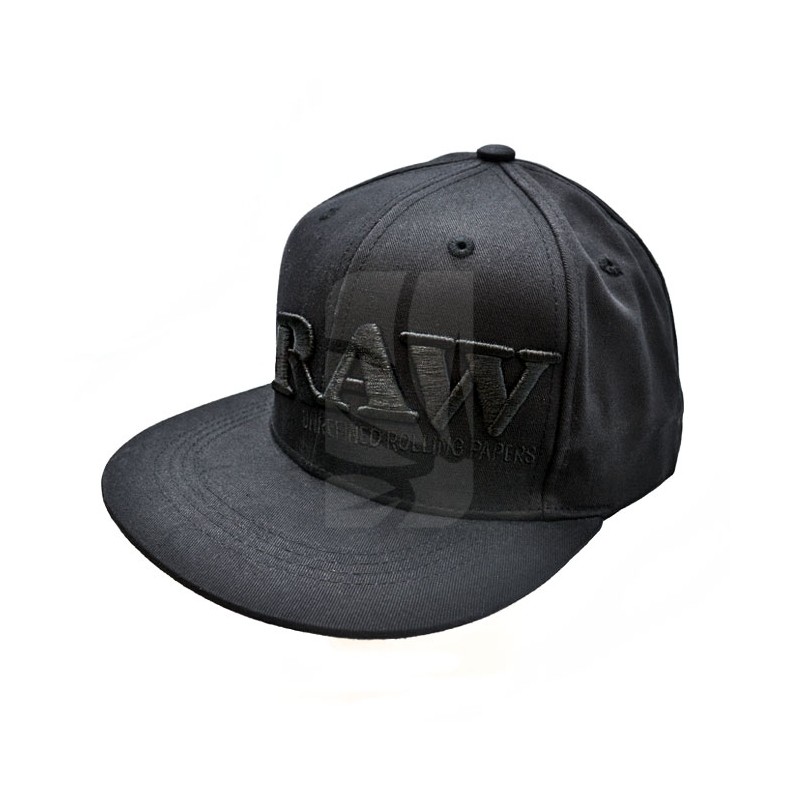RAW Flat Brim Logo Cap