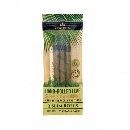 Rolled Leaf Slim con 3 u. de King Palm