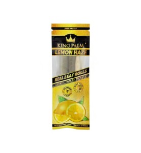 King Palm Lemon Haze 2 Mini Rolls
