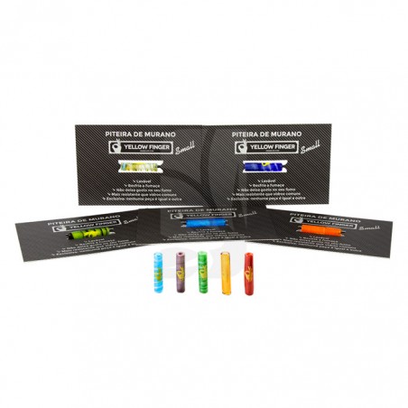 Petite Embouchure Murano Yellow Finger