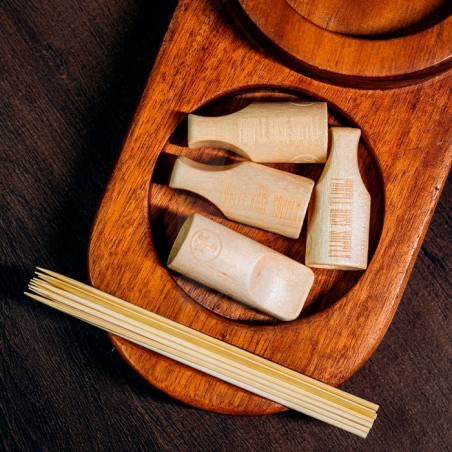 CANNAGAR Bocchino grande in legno 1 pz