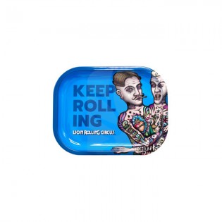 Colecciona Bandeja de Liar Pequeña en Metal de Lion Rolling Circus