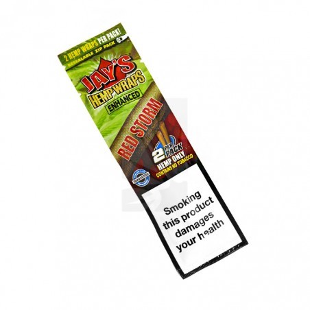 Blunts Jay's Hemp Wraps de Terpenos Red Storm de Juicy Hemp Wraps