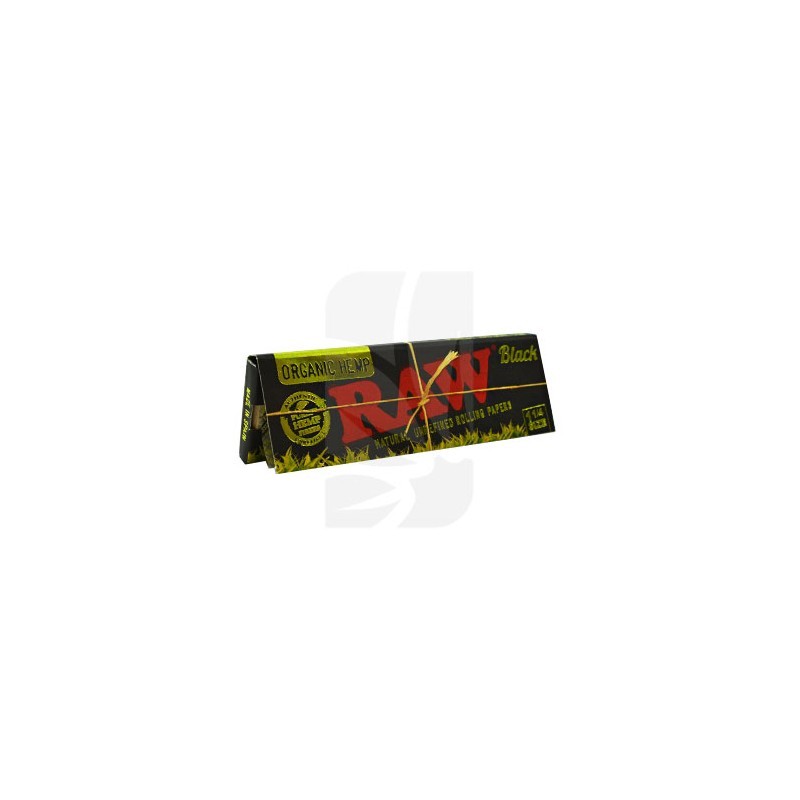 RAW Black Orgánico 1 1/4 RAW Black Orgánico 1 1/4