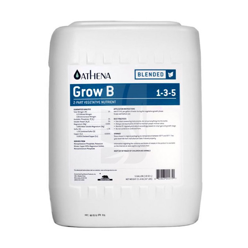 Grow B 18.92 Litros Athena Grow B 18.92 Litros Athena