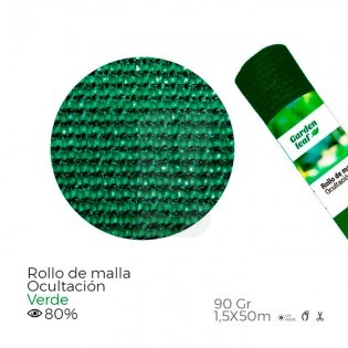 Green Shade Net Roll 80% 1.5 x 50 Meters
