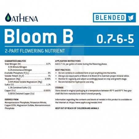 Bloom B 3.78 Litros Athena