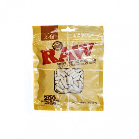 RAW Filtros SLIM 200 unidades