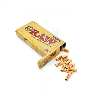 Filtros Prerolled RAW caja metal 100 u.