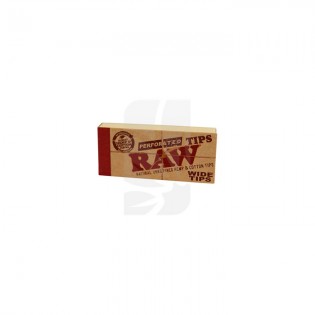 Filtros Natural Wide con 50 Tips Perforated de RAW