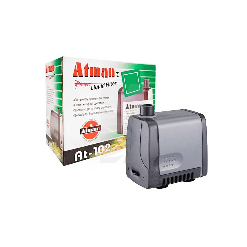 BOMBA AGUA ATMAN AT-102 (500 L/H) H95 CM BOMBA AGUA ATMAN AT-102 (500 L/H) H95 CM