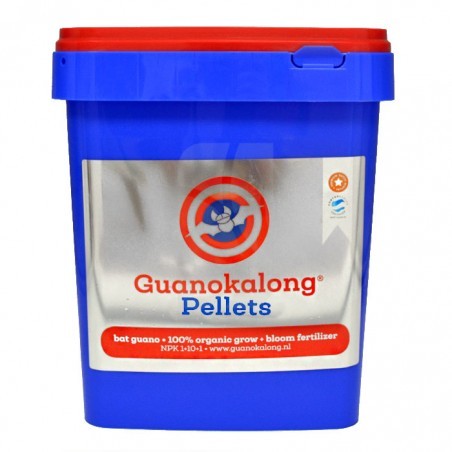 Guano de murcielago granulado de 10 Kg.