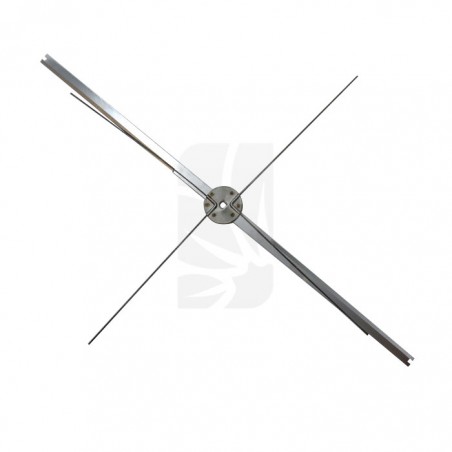 Kit rec cuchilla cruzada y recta peladoras 16'' (40,64 cm)