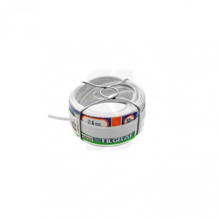 Hilo plastificado blanco c/ dispensador