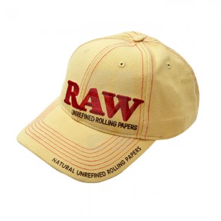 Gorra Beige con Poker de RAW