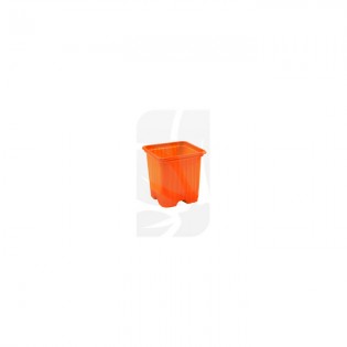 Maceta VQB 7 x 7 x 6,5 Naranja