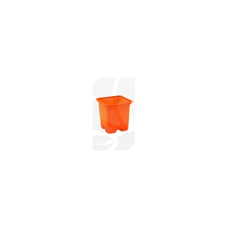 Maceta VQB 7 x 7 x 6,5 Naranja Maceta VQB 7 x 7 x 6,5 Naranja