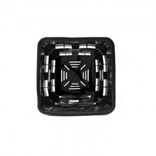 MACETA AIR MAX NEGRA 22 x 22 x 27 cm. 11 Litros.