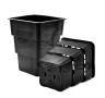 MACETA AIR MAX NEGRA 22 x 22 x 27 cm. 11 Litros. MACETA AIR MAX NEGRA 22 x 22 x 27 cm. 11 Litros.