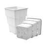 MACETA AIR MAX BLANCA 20 X 20 X 27 (7 LT) MACETA AIR MAX BLANCA 20 X 20 X 27 (7 LT)