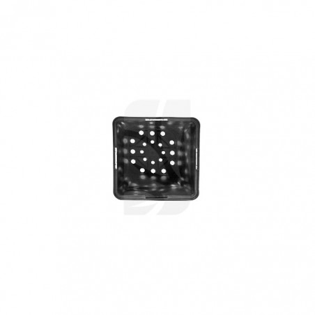 Black Square Pot 0.7 L – 11 x 11 x 12 cm