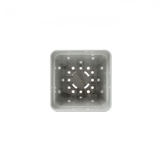 Vaso Quadrado Branco 18 x 18 x 25 cm (5,5 L)