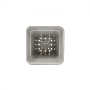 White Square Pot 20 x 20 x 27 cm (7 L)