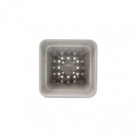 White Square Pot 20 x 20 x 27 cm (7 L)