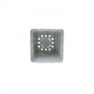 White Square Pot 15 x 15 x 20 cm (3 L)