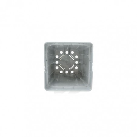 Pot Carré Blanc 15 x 15 x 20 cm (3 L)