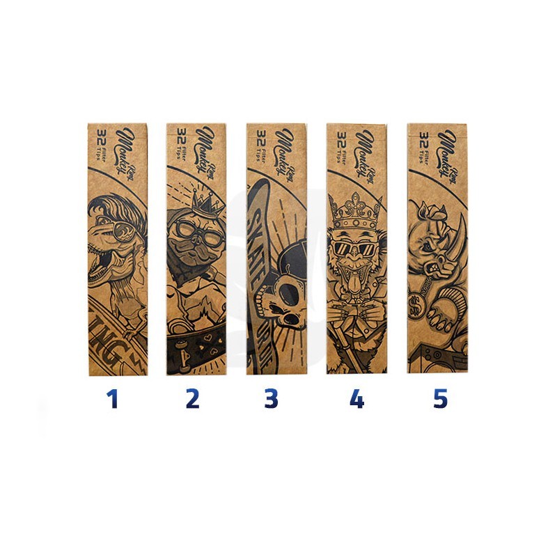 Filtro Doble Wood Monkey King 32 tips Filtro Doble Wood Monkey King 32 tips