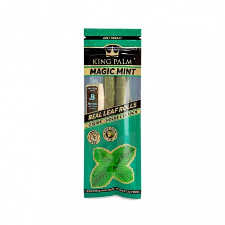 King Palm Magic Mint - 2 Mini Rollos