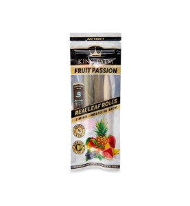 King Palm Fruit Passion - 2 Minis Rollos