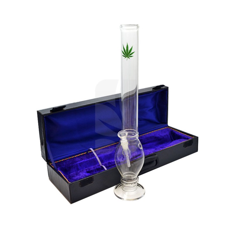 Bong de Cristal en caja 50 cm