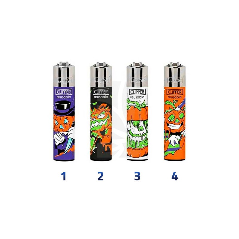 CLIPPER Classic Terror Pumpkins Lighter