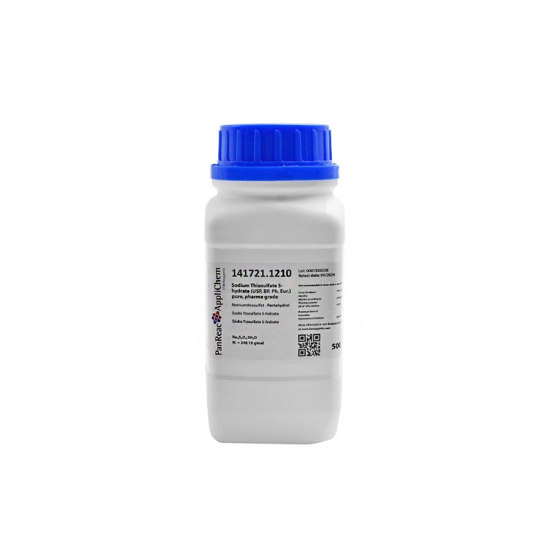 Tiosulfato de Sodio 1 x 500 gr. Tiosulfato de Sodio 1 x 500 gr.