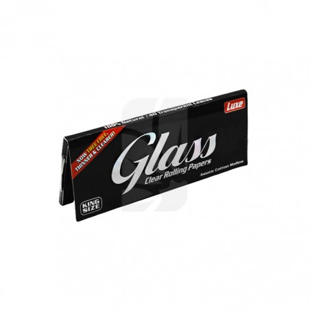 Glass Luxe King Size Transparent Rolling Papers ✨